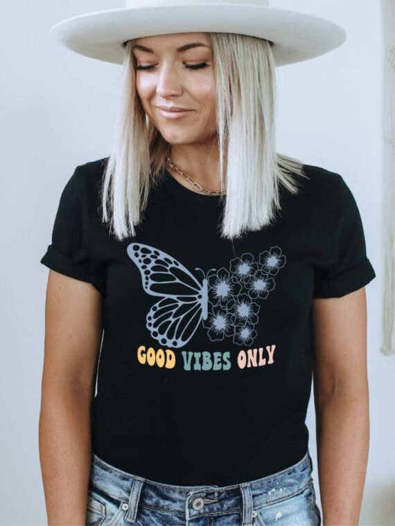 Good Vibes Only T-shirt | Graphic Top