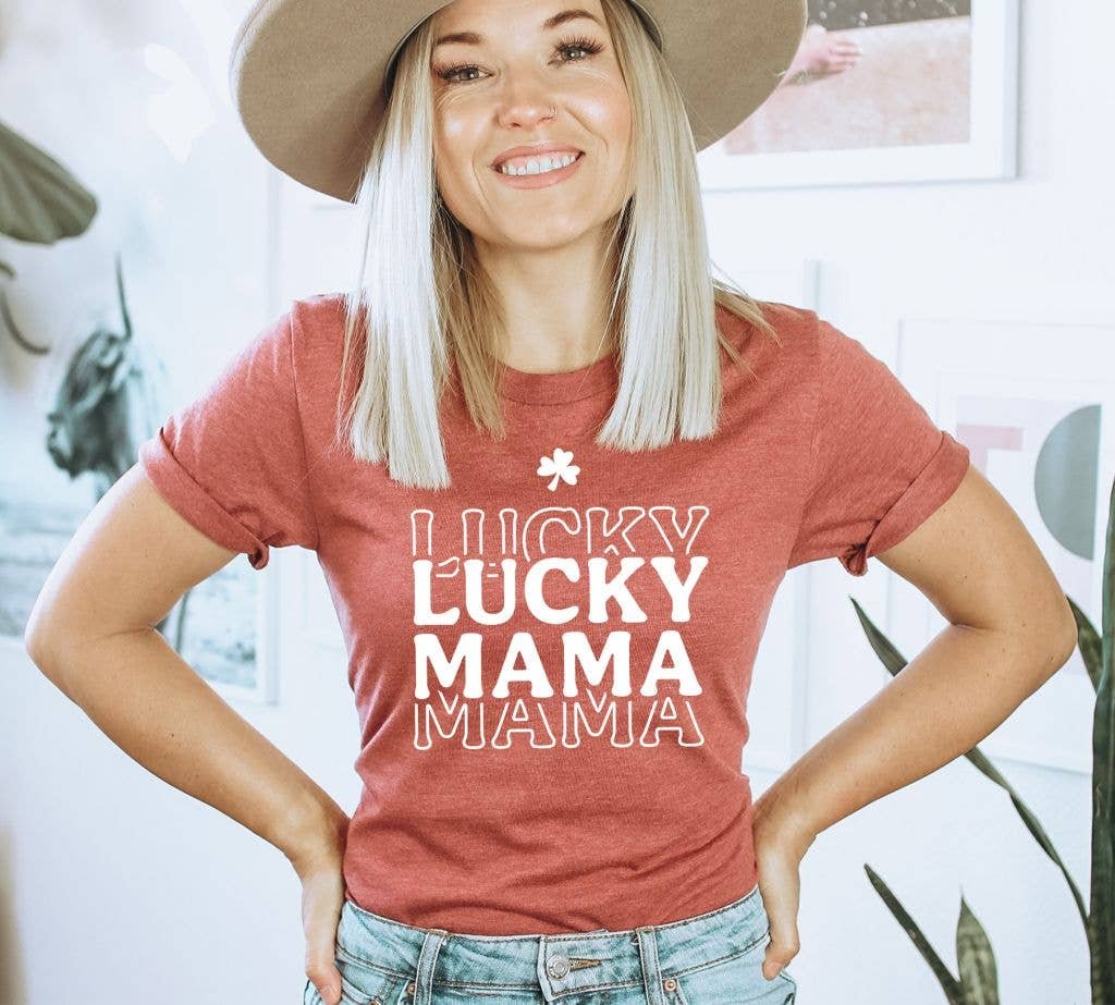 Lucky Mama T-shirt | Graphic Shirt