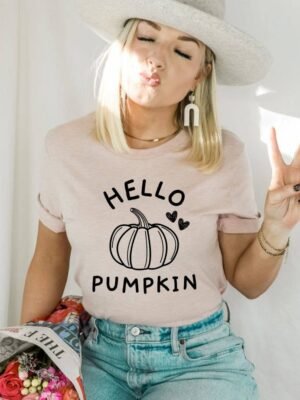 Hello Pumpkin T-Shirt | Graphic Tee