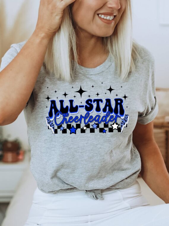 All Star Cheerleader T-shirt | Graphic Tee