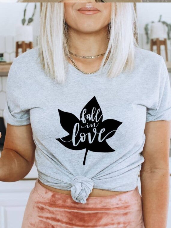 Fall In Love T-shirt | Women's Top