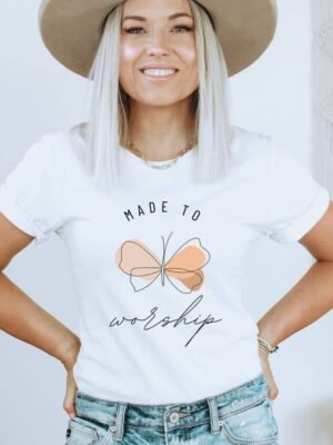 Made To Worship T-shirt | Graphic Top