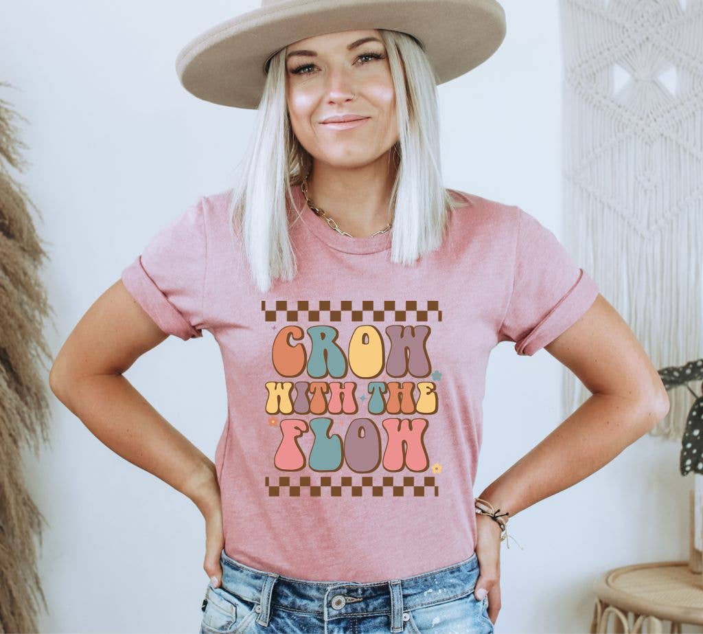 Grow With The Flow T-shirt | Graphic T-shirt