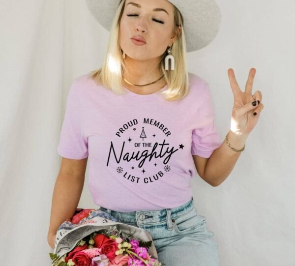 Proud Member Of The Naughty List Club T-shirt