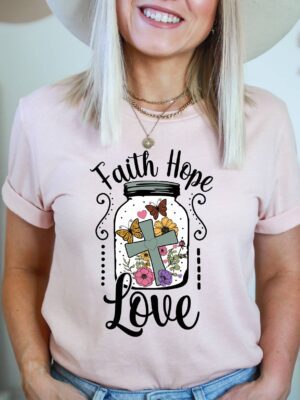 Faith Hope Love T-shirt | Graphic Tee