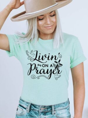 Livin' On A Prayer T-shirt | Graphic Tee