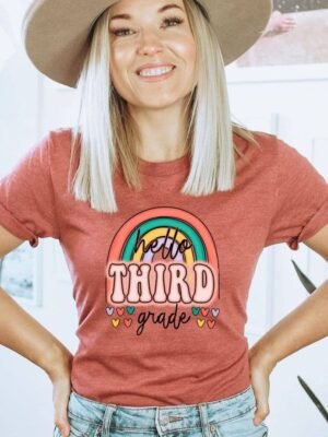 Hello Third Grade T-shirt | Graphic Tee