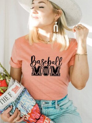 Baseball Mom T-shirt | Graphic Shirts