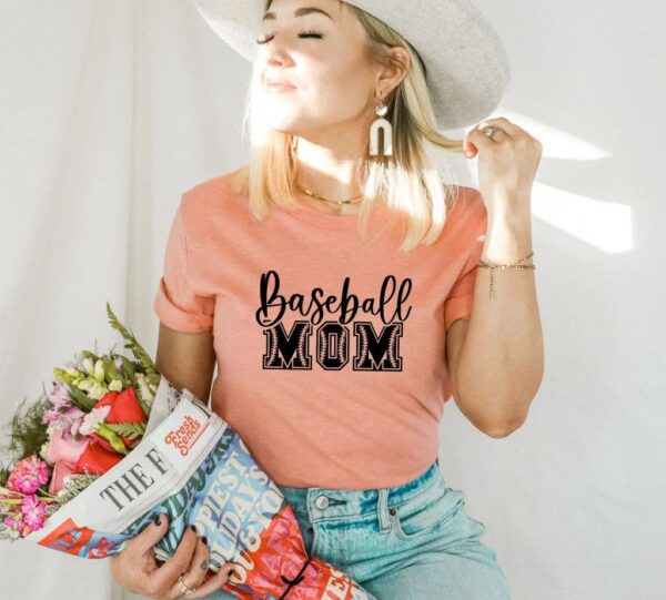 Baseball Mom T-shirt | Graphic Shirts