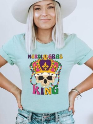 Mardi Gras King T-shirt | Graphic Tee