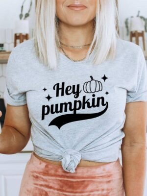 Hey Pumpkin T-shirt | Graphic Tee