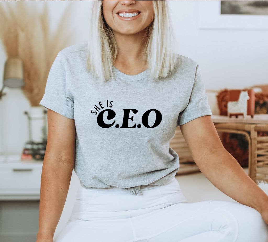 She Is C E O T-shirt | Graphic Tee