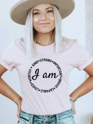 I'am Inspiration T-shirt | Graphic Top