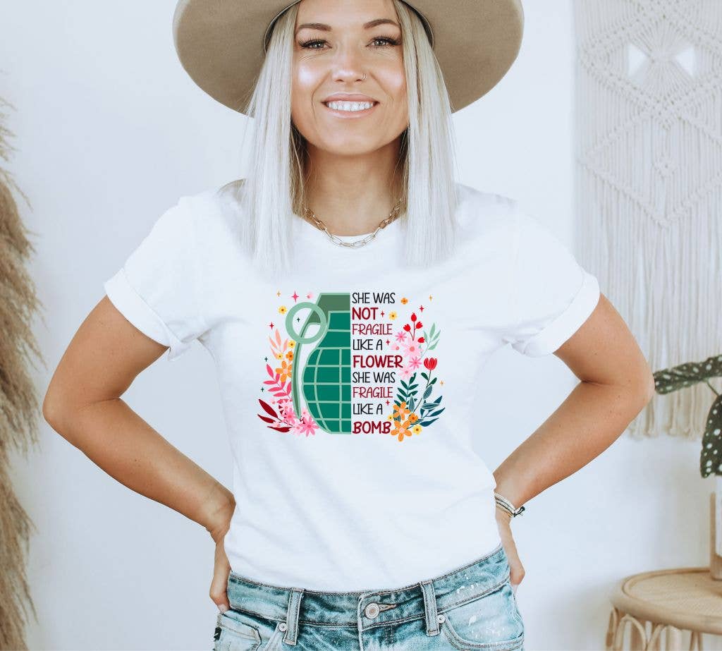She Was Not Fragile T-shirt | Graphic Tee