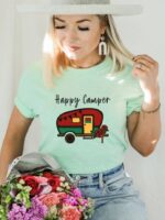 Happy Camper T-shirt | Graphic Tee