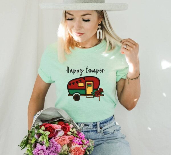 Happy Camper T-shirt | Graphic Tee