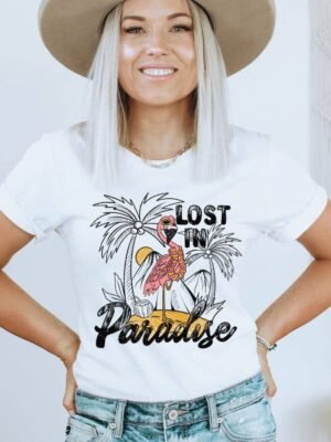 Lost In Paradise T-shirt | Graphic Tee