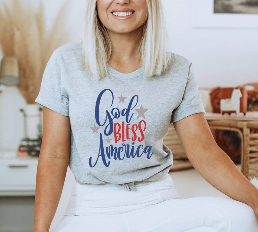God Bless America T-shirt | Women's Shirts