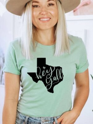 Hey Y'all T-shirt | Graphic T-shirt