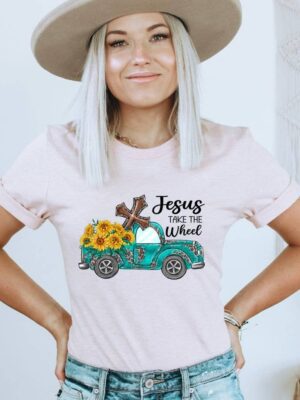 Jesus Take The Wheel T-shirt | Graphic Tee