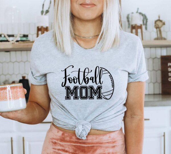Football Mom T-shirt | Women's Gift