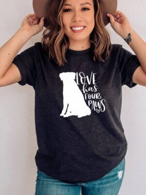 Love Has Four Paws T-shirt | Women's Shirt