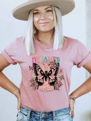 Dreamer Butterfly T-shirt | Graphic Tee