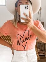 Mom Heart T-shirt | Graphic Tee