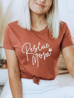 Rescue Mom T-shirt | Women's Shirts