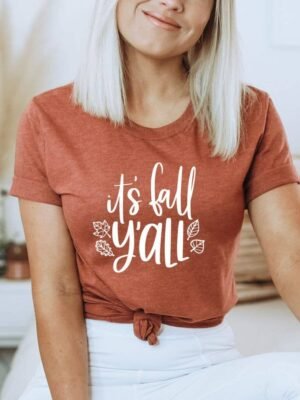 It's Fall Y'all T-shirt | Graphic shirts
