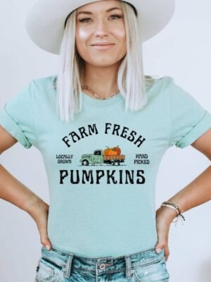 Farm Fresh Pumpkins T-shirt | Graphic Tee