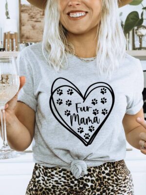 Fur Mama T-shirt | Graphic Top