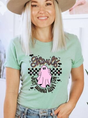 Ghouls Just Wanna Have Fun T-shirt | Graphic Tee