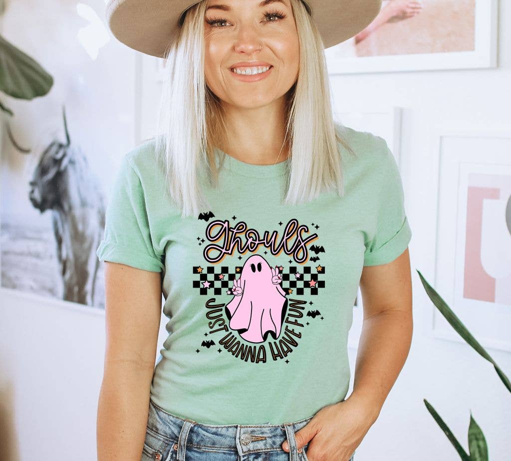 Ghouls Just Wanna Have Fun T-shirt | Graphic Tee