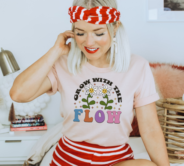 Grow With The Flow T-shirt | Graphic Tee