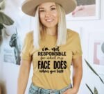 I'm Not Responsible T-shirt