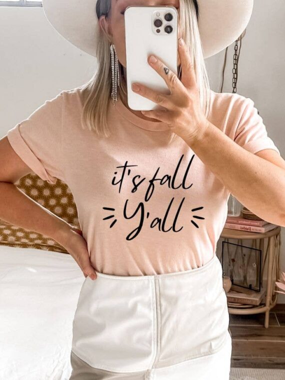 It's Fall Y'all T-shirt | Graphic Top