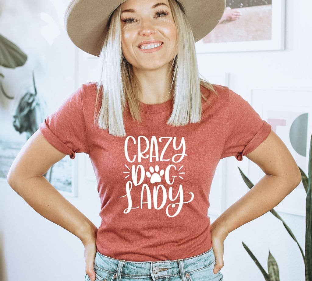 Crazy Dog Lady T-shirt | Women's Top