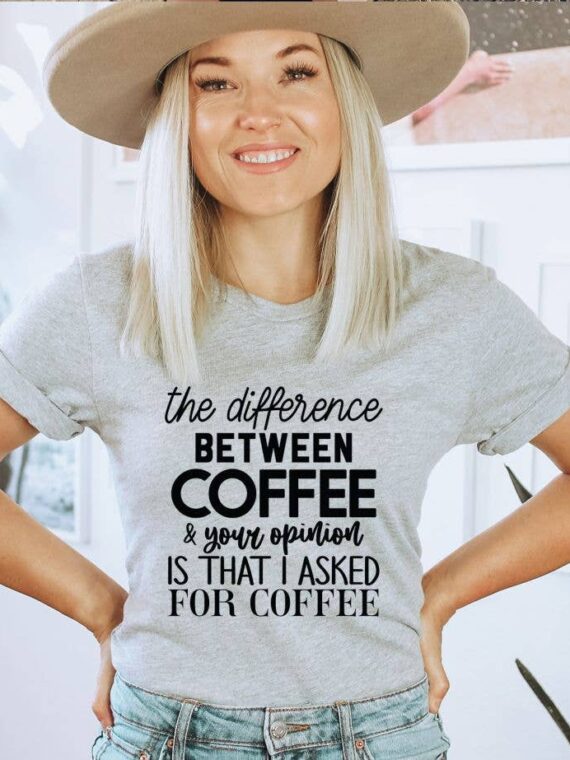 Difference Between Coffee T-shirt | Graphic Gift