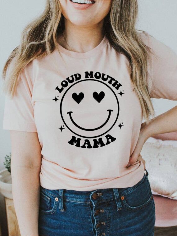 Love Mouth Mama T-shirt | Graphic Top