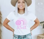 He Is Risen T-shirt | Graphic Top | Christian Easter Shirt