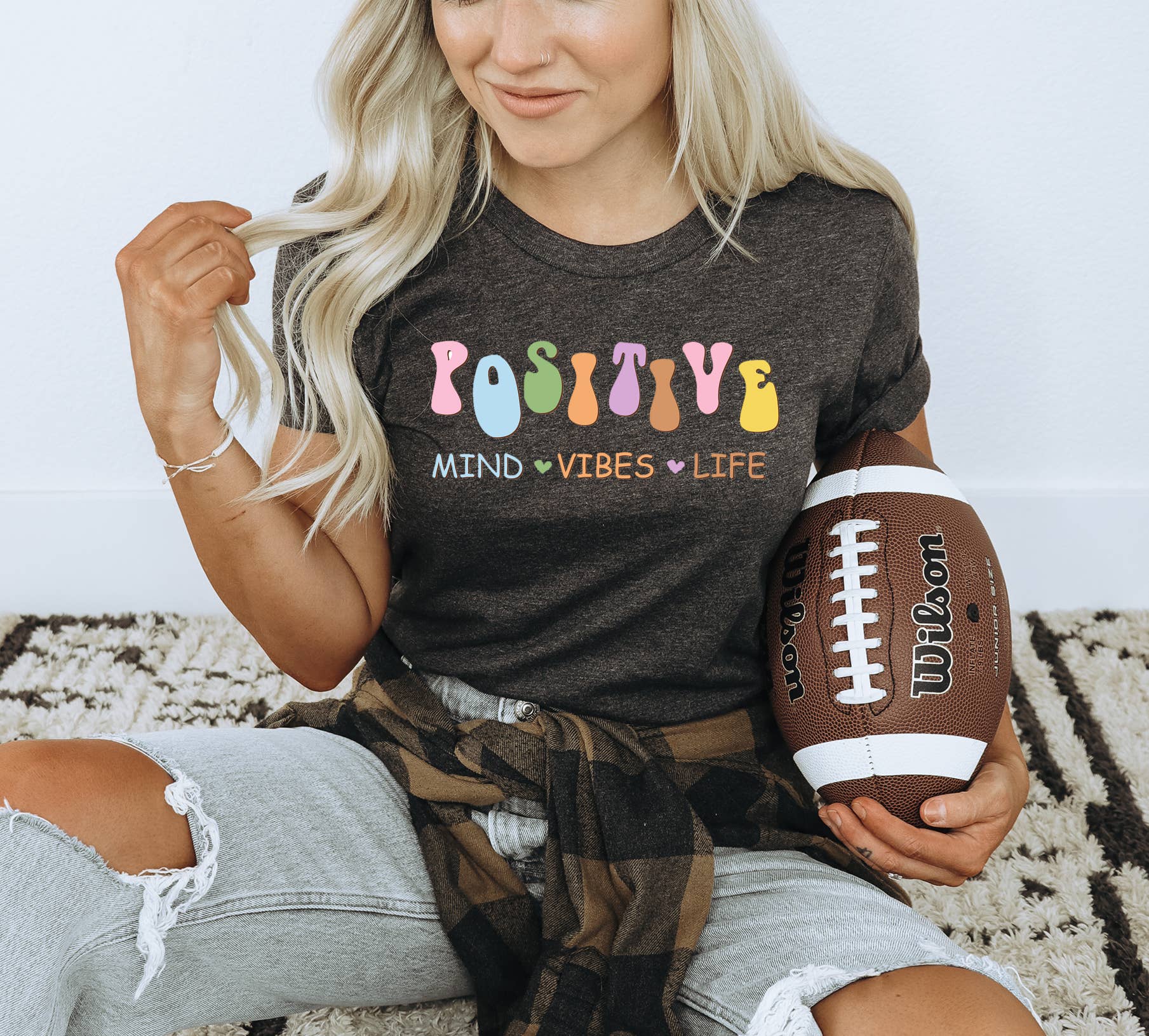 Positive Mind Vibes Life T-shirt | Graphic Tee