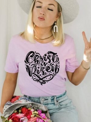 Christ And Risen T-shirt | Graphic Tee