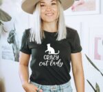Crazy Cat Lady T-shirt | Women's Top