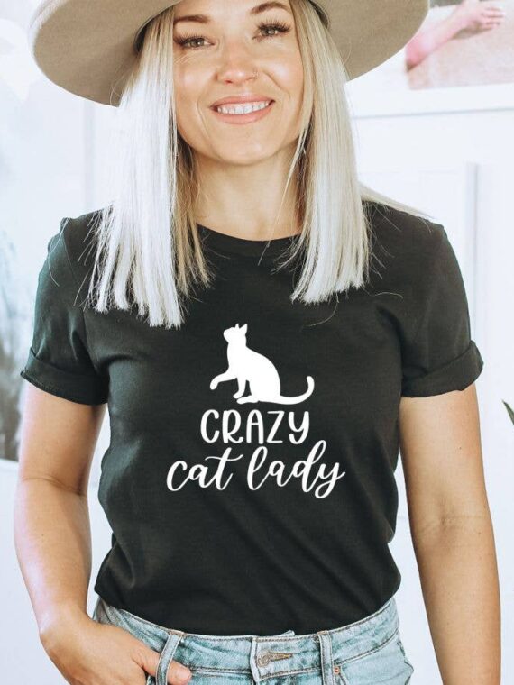 Crazy Cat Lady T-shirt | Women's Top