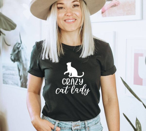 Crazy Cat Lady T-shirt | Women's Top