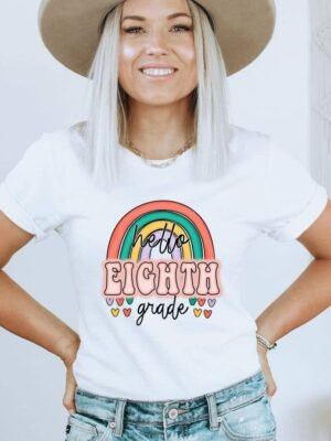 Hello Eighth Grade T-shirt | Graphic Tee