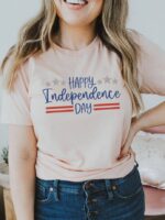 Happy Independence Day T-shirt | Graphic Tee