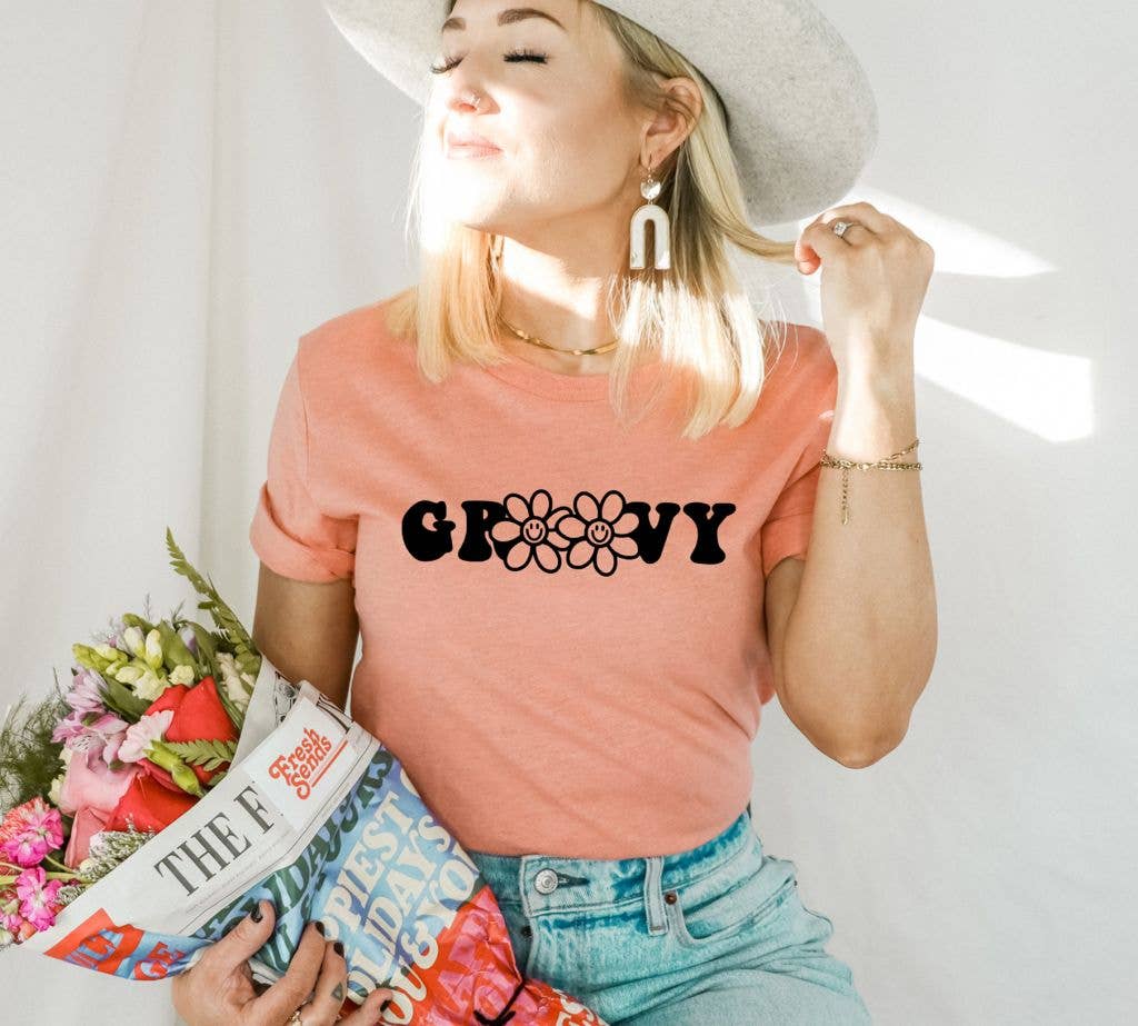 Groovy T-shirt | Graphic Top