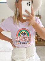 Hello Seventh Grade T-shirt | Graphic Tee
